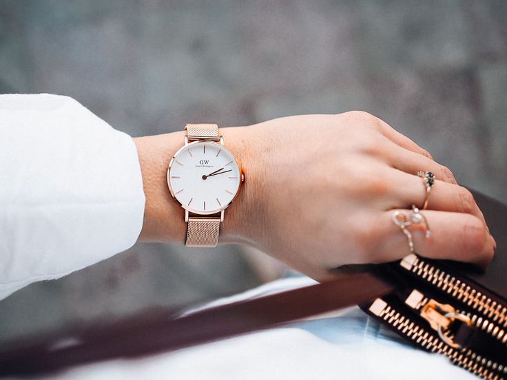 Daniel Wellington Armbanduhr Classic DURHAM review erfahrungsbericht uhr an Frauenarm